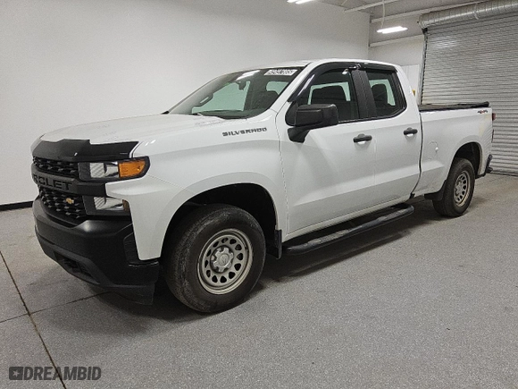 2019 Chevrolet Silverado 1500 Work Truck with VIN 1GCRYAEH8KZ272251, listed as a Copart auction lot 49497805 with 67,262 mi miles and Clean Title. Bid and sale history available at carsss.com. Image 1.