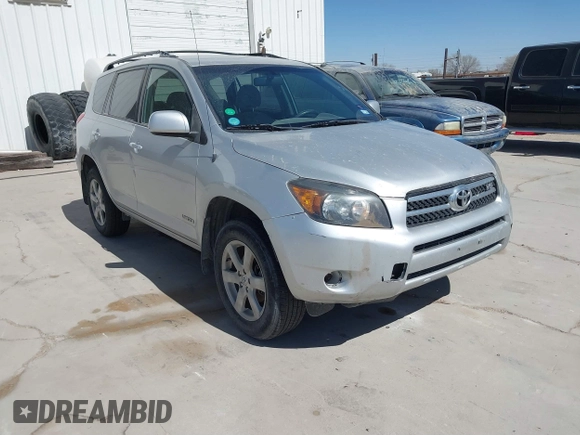 2007 Toyota RAV4 Limited with VIN JTMZK34V775014497, listed as a IAAI auction lot 41593798 with 296,866 mi miles. Bid and sale history available at carsss.com. Image 1.