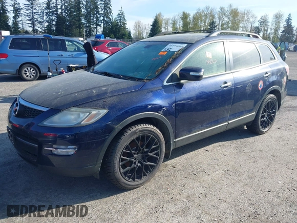 2008 Mazda CX-9 Grand Touring with VIN JM3TB38A380140245, listed as a IAAI auction lot 41991005 with 138,616 mi miles. Bid and sale history available at carsss.com. Image 2.