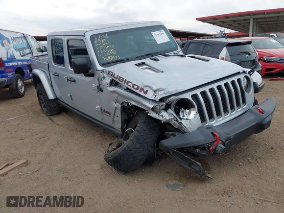 2023 Jeep Gladiator Rubicon с VIN 1C6JJTBG9PL524342, выставлен на аукционе IAAI как лот 41732659 с пробегом 69 537 миль миль и . История ставок и продаж доступна на DreamBid. Изображение 1.