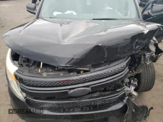 2014 Ford Utility Police Interceptor with VIN 1FM5K8AR7EGA45149, listed as a Copart auction lot 44045135 with 0 mi miles and Salvage Title. Bid and sale history available at carsss.com. Image 12.
