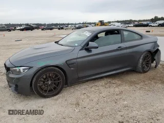 2018 BMW M4 with VIN WBS4Y9C56JAG62999, listed as a Copart auction lot 86577124 with 67,543 mi miles and Clean Title. Bid and sale history available at carsss.com. Image 1.