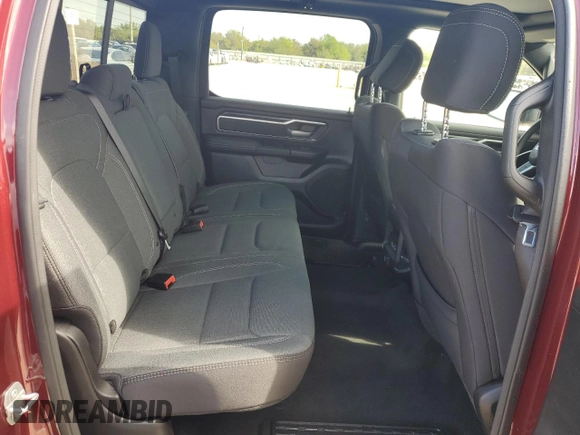 2022 Ram 1500 Big Horn with VIN 1C6SRFFM8NN281204, listed as a Copart auction lot 77252134 with 0 mi miles and Non Repairable. Bid and sale history available at carsss.com. Image 11.