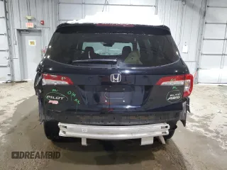 2021 Honda Pilot Elite with VIN 5FNYF6H05MB005324, listed as a Copart auction lot 82866734 with 126,630 mi miles and Salvage Title. Bid and sale history available at DreamBid. Image 6.