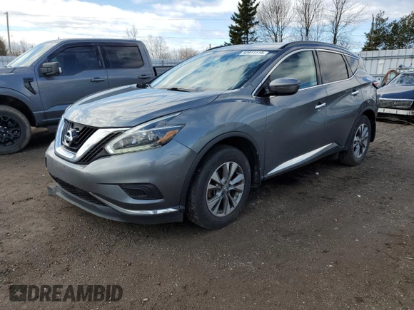2018 Nissan Murano S with VIN 5N1AZ2MG8JN177392, listed as a Copart auction lot 52911115 with 163,400 mi miles and Clean Title. Bid and sale history available at DreamBid. Image 1.