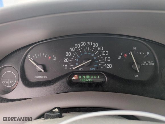 2003 Buick Century Custom with VIN 2G4WS52J631226927, listed as a Copart auction lot 52890575 with 139,645 mi miles and Salvage Title. Bid and sale history available at carsss.com. Image 9.