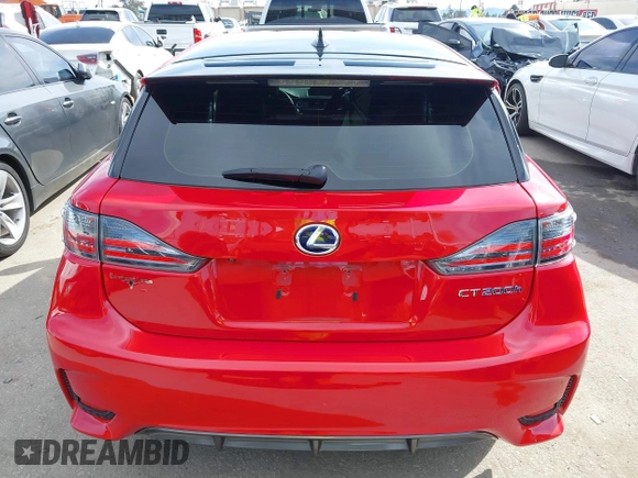 2014 Lexus CT 200h with VIN JTHKD5BH1E2181794, listed as a IAAI auction lot 41735349 with 41,146 mi miles and . Bid and sale history available at DreamBid. Image 17.
