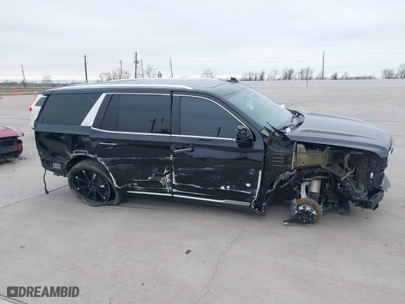 2021 Cadillac Escalade Premium Luxury with VIN 1GYS3CKL2MR163981, listed as a IAAI auction lot 41593007 with 61,753 mi miles. Bid and sale history available at carsss.com. Image 13.