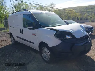 2019 Ram ProMaster City Cargo Tradesman z VIN ZFBHRFAB3K6N55295, wystawiony jako IAAI lot #42144176 z przebiegiem 69 262 mil mil oraz . Historia ofert i sprzedaży dostępna na DreamBid. Obrazek 1.