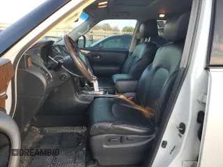 2016 Infiniti QX80 with VIN JN8AZ2NF7G9611673, listed as a Copart auction lot 87394544 with 215,722 mi miles and Salvage Title. Bid and sale history available at carsss.com. Image 7.