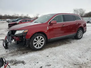 2013 Lincoln MKT with VIN 2LMHJ5FK1DBL51879, listed as a Copart auction lot 45167125 with 126,658 mi miles and Salvage Title. Bid and sale history available at DreamBid. Image 1.