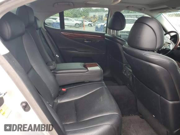 2007 Lexus LS 460 with VIN JTHBL46FX75031383, listed as a Copart auction lot 59386745 with Not provided miles and Salvage title. Bid and sale history available at DreamBid. Image 10.