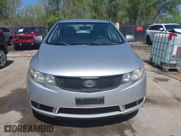 2010 Kia Forte LX with VIN KNAFT4A29A5061695, listed as a IAAI auction lot 42034559 with 114,470 mi miles. Bid and sale history available at carsss.com. Image 12.
