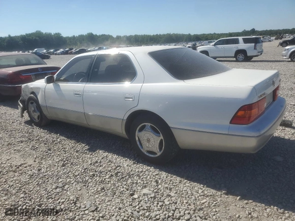 1999 Lexus LS 400 Luxury Sdn with VIN JT8BH28F3X0161974, listed as a Copart auction lot 61284444 with 255,891 mi miles and Salvage Title. Bid and sale history available at carsss.com. Image 2.