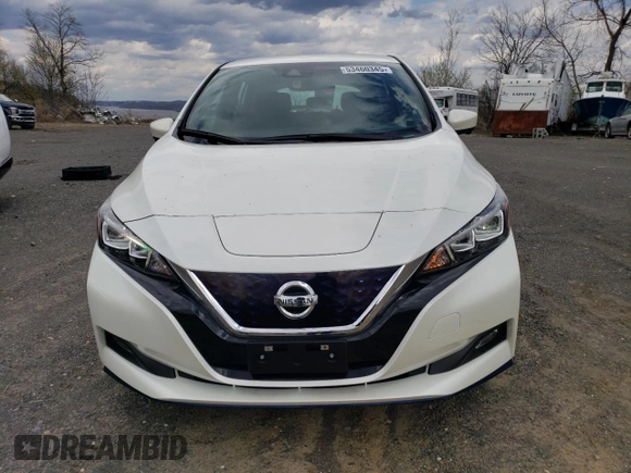 2022 Nissan LEAF SV Plus with VIN 1N4BZ1CV0NC559667, listed as a Copart auction lot 53460345 with 21,772 mi miles and Salvage Title. Bid and sale history available at DreamBid. Image 5.