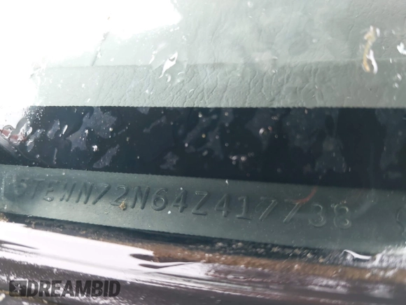 2004 Toyota Tacoma with VIN 5TEWN72N64Z417738, listed as a IAAI auction lot 42202003 with 203,505 mi miles and . Bid and sale history available at DreamBid. Image 17.