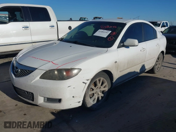 2008 Mazda 3 i Sport with VIN JM1BK12F681848304, listed as a IAAI auction lot 41481142 with 264,093 mi miles and . Bid and sale history available at DreamBid. Image 17.