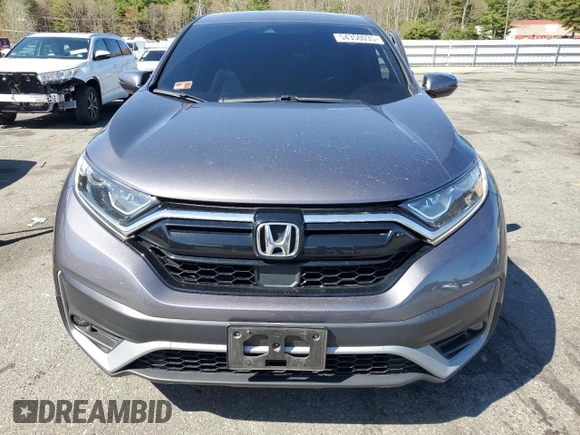 2020 Honda CR-V EX-L with VIN 2HKRW2H8XLH683506, listed as a Copart auction lot 54350035 with 63,222 mi miles and Salvage title. Bid and sale history available at DreamBid. Image 5.