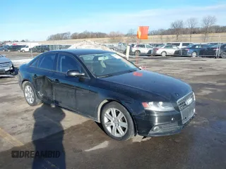 2011 Audi A4 2.0T Premium with VIN WAUBFAFL9BN027604, listed as a IAAI auction lot 41647723 with 133,630 mi miles. Bid and sale history available at carsss.com. Image 1.