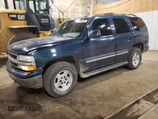 2005 Chevrolet Tahoe LT z VIN 1GNEK13TX5J220671, wystawiony jako Copart lot #57886765 z przebiegiem 173 135 mil mil oraz Szkoda całkowita • Salvage title. Historia ofert i sprzedaży dostępna na DreamBid. Obrazek 1.