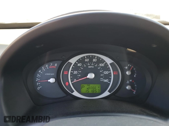 2007 Hyundai Tucson GLS with VIN KM8JM12B17U527296, listed as a Copart auction lot 50088065 with 151,857 mi miles and Salvage Title. Bid and sale history available at carsss.com. Image 9.