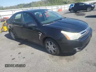 2008 Ford Focus SE with VIN 1FAHP35N38W288938, listed as a Copart auction lot 54847375 with 205,580 mi miles and Salvage Title. Bid and sale history available at DreamBid. Image 4.