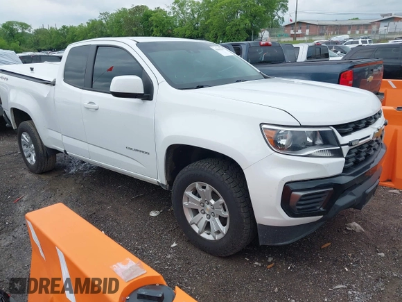 2021 Chevrolet Colorado 4WD LT z VIN 1GCHTCEA5M1244692, wystawiony jako IAAI lot #42096287 z przebiegiem 88 762 mil mil oraz . Historia ofert i sprzedaży dostępna na DreamBid. Obrazek 1.