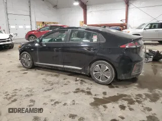 2020 Hyundai Ioniq SE with VIN KMHC65LD9LU233973, listed as a Copart auction lot 42699895 with 61,087 mi miles and Non repairable. Bid and sale history available at DreamBid. Image 2.