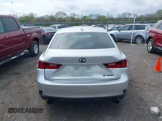 2015 Lexus IS 250 with VIN JTHBF1D24F5073780, listed as a IAAI auction lot 41953157 with 104,239 mi miles. Bid and sale history available at carsss.com. Image 16.