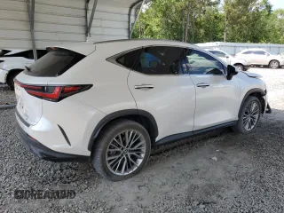 2022 Lexus NX 350 Premium with VIN JTJGGCEZ2N5001032, listed as a Copart auction lot 57630155 with 24,050 mi miles and Salvage title. Bid and sale history available at DreamBid. Image 3.