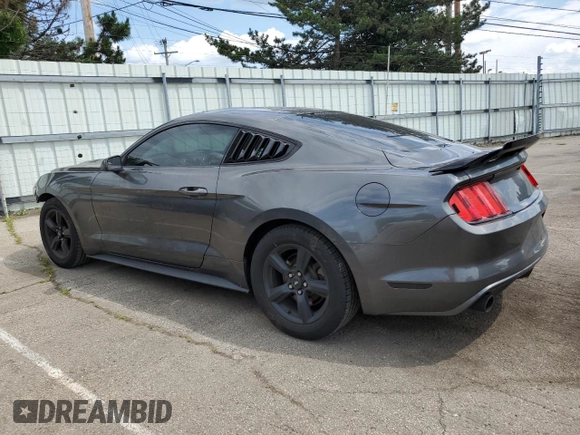 2016 Ford Mustang V6 with VIN 1FA6P8AM2G5301121, listed as a Copart auction lot 61177025 with 99,789 mi miles and Salvage title. Bid and sale history available at DreamBid. Image 2.