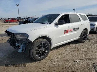 2021 Dodge Durango SXT Plus с VIN 1C4RDJAGXMC573960, выставлен на аукционе Copart как лот 43794535 с пробегом 85 134 миль миль и Списание • Salvage title. История ставок и продаж доступна на DreamBid. Изображение 1.