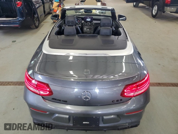 2017 Mercedes-Benz C 63 AMG with VIN WDDWK8GB7HF496746, listed as a Copart auction lot 62895725 with 82,590 mi miles and Clean title. Bid and sale history available at DreamBid. Image 12.