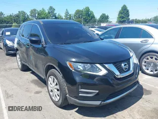 2017 Nissan Rogue SV with VIN JN8AT2MT9HW134126, listed as a IAAI auction lot 42524194 with 110,223 mi miles and . Bid and sale history available at DreamBid. Image 1.