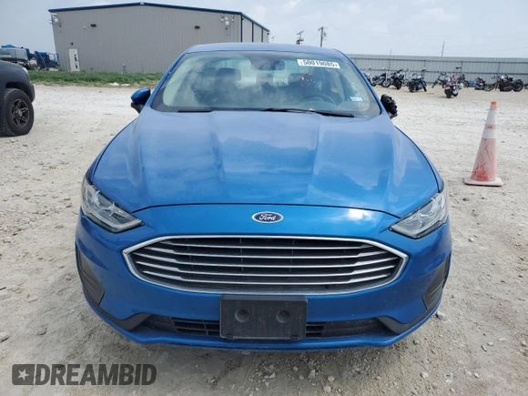 2020 Ford Fusion SE with VIN 3FA6P0HD5LR168627, listed as a Copart auction lot 50019085 with 36,537 mi miles and Salvage Title. Bid and sale history available at DreamBid. Image 5.