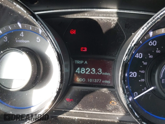 2014 Hyundai Sonata GLS with VIN 5NPEB4AC2EH866602, listed as a IAAI auction lot 41252094 with 101,377 mi miles and . Bid and sale history available at carsss.com. Image 7.