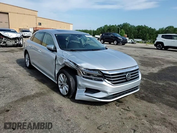 2020 Volkswagen Passat SE with VIN 1VWWA7A30LC002419, listed as a Copart auction lot 62880325 with 82,354 mi miles and Salvage title. Bid and sale history available at DreamBid. Image 10.