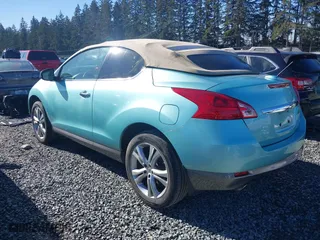 2011 Nissan Murano CrossCabriolet with VIN JN8AZ1FY1BW003216, listed as a IAAI auction lot 41676855 with 113,195 mi miles. Bid and sale history available at carsss.com. Image 3.