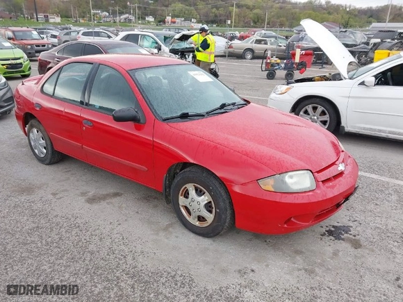2003 Chevrolet Cavalier with VIN 1G1JC52F837163137, listed as a IAAI auction lot 41923182 with 1 mi miles. Bid and sale history available at carsss.com. Image 1.