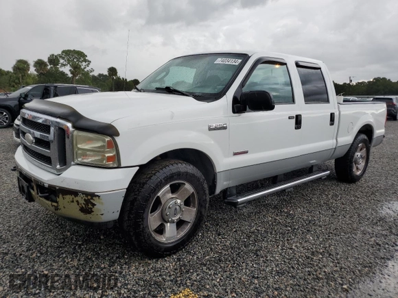 2005 Ford F-250 XL with VIN 1FTSW20P15EA20655, listed as a Copart auction lot 74034134 with Not Provided miles and Non Repairable. Bid and sale history available at DreamBid. Image 1.
