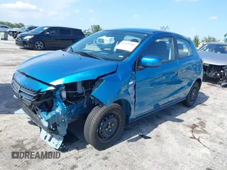 2024 Mitsubishi Mirage ES z VIN ML32AUHJ5RH036570, wystawiony jako IAAI lot #42329506 z przebiegiem 4770 mil mil oraz . Historia ofert i sprzedaży dostępna na DreamBid. Obrazek 2.