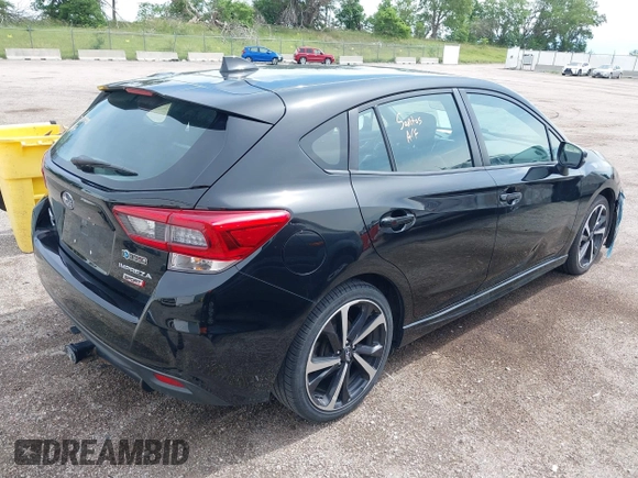 2021 Subaru Impreza Special Sports with VIN 4S3GTAJ61M1707171, listed as a IAAI auction lot 42508798 with 55,932 mi miles and . Bid and sale history available at DreamBid. Image 4.