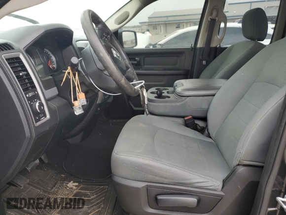 2017 Ram 1500 Express with VIN 1C6RR7FT5HS523187, listed as a Copart auction lot 51119065 with 137,631 mi miles and Salvage title. Bid and sale history available at DreamBid. Image 7.
