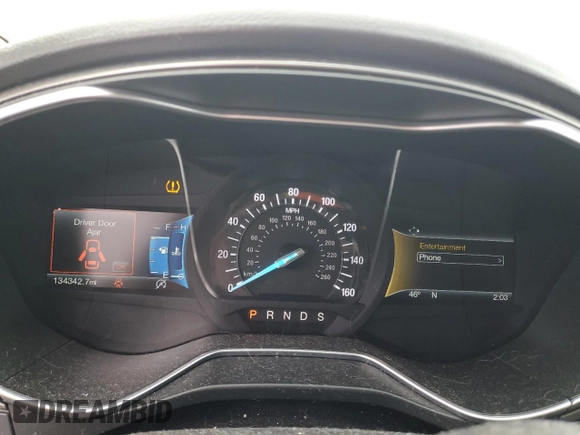2017 Ford Fusion SE with VIN 3FA6P0HD3HR139795, listed as a Copart auction lot 47313565 with 134,342 mi miles and Clean Title. Bid and sale history available at DreamBid. Image 9.