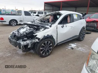 2019 Mazda CX-3 Grand Touring with VIN JM1DKFD7XK0412371, listed as a IAAI auction lot 41218170 with 1 mi miles. Bid and sale history available at carsss.com. Image 18.