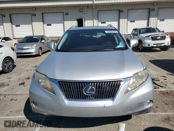 2010 Lexus RX 350 with VIN 2T2ZK1BA9AC020456, listed as a Copart auction lot 54842555 with 193,716 mi miles and Salvage Title. Bid and sale history available at DreamBid. Image 5.