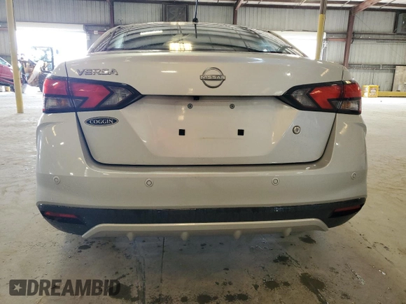 2024 Nissan Versa S with VIN 3N1CN8DV9RL878581, listed as a Copart auction lot 61565205 with 6,336 mi miles and Non repairable. Bid and sale history available at DreamBid. Image 6.