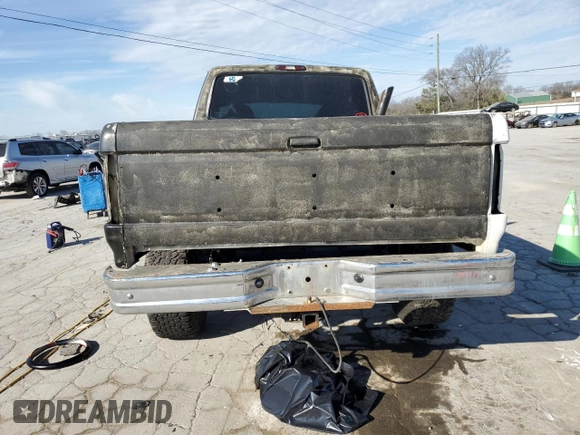 1994 Ford F-150 with VIN 1FTEX14N0RKA38553, listed as a Copart auction lot 46876235 with 330,998 mi miles and Salvage Title. Bid and sale history available at carsss.com. Image 6.