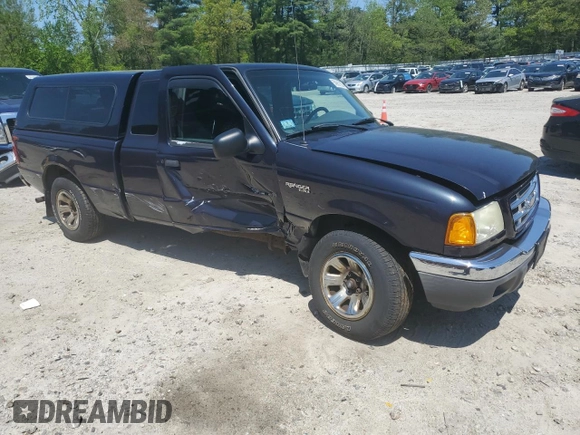 2002 Ford Ranger XL with VIN 1FTYR14U92TA01225, listed as a Copart auction lot 56657235 with 118,013 mi miles and Clean title. Bid and sale history available at DreamBid. Image 4.
