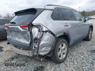 2019 Toyota RAV4 XLE with VIN JTMW1RFV6KD009277, listed as a IAAI auction lot 41678576 with 51,833 mi miles. Bid and sale history available at carsss.com. Image 4.
